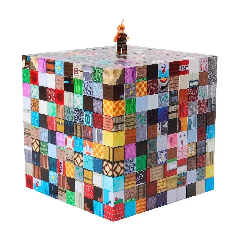 Magnetic Building Blocks - 50PCS Build Magnet World My Magic Portal Set, Toddler Toys STEM Montessori Sensory Toys for 3 4 5 6 7 8-13 Years Boys Girls Birthday Gifts for Kids