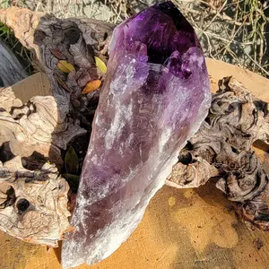 Elestial Amethyst, Bahia's Secret: Dragon’s Tooth Elestial Wands