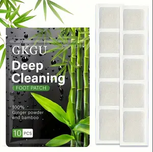 40pcs Detox Patches for FeetNatural Bamboo Charcoal Ginger & VinegarToxin Removal Stress Relief Better SleepSupport Deep Foot Care Herbal HealthcareSolution Wellness Therapy Fitness, NaturalHerbs, Resealable