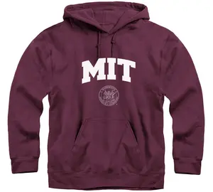 MIT Heritage Hooded Sweatshirt (Maroon)