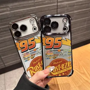 LIGHTNING MCQUEEN SPECIAL EDITION CARS PHONE CASE For Samsung iPhone  14 15 16 ,Gifts, iPhone Case Father's Day Gifts Cover  Protection Protective