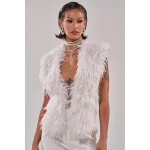 JAMEELA FAUX FUR TOP