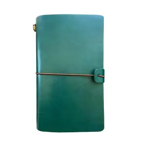 Vintage Leather-Style Notebook, Detachable Pages Travel Journal, Perfect Gift Idea, Ideal for Note-Taking & Memory Keeping