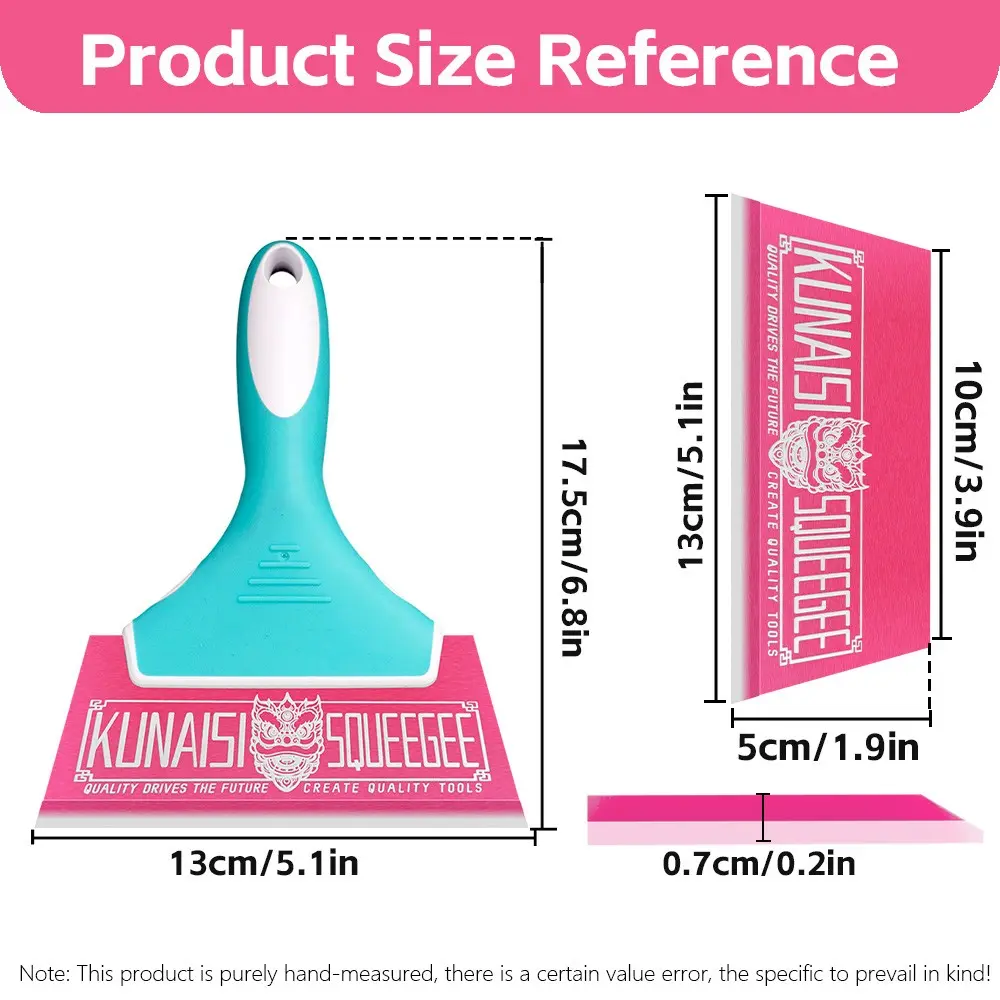 Car Window Film Installation Tool, Heavy Duty, Durable Tpu Material, Car Vinyl Film Installer Additive, Snow Removal Scraper, Ideal for Car Film Installation and Snow Removal, Handle