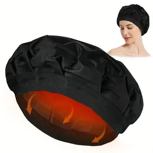 Thermal Hair Styling Cap - Nylon Deep Conditioning Heat Treatment, Cordless Hair Steamer Gel Cap, Quick Drying, No Electricity or Battery Needed, Thermal Spa Hair Care Accessory
