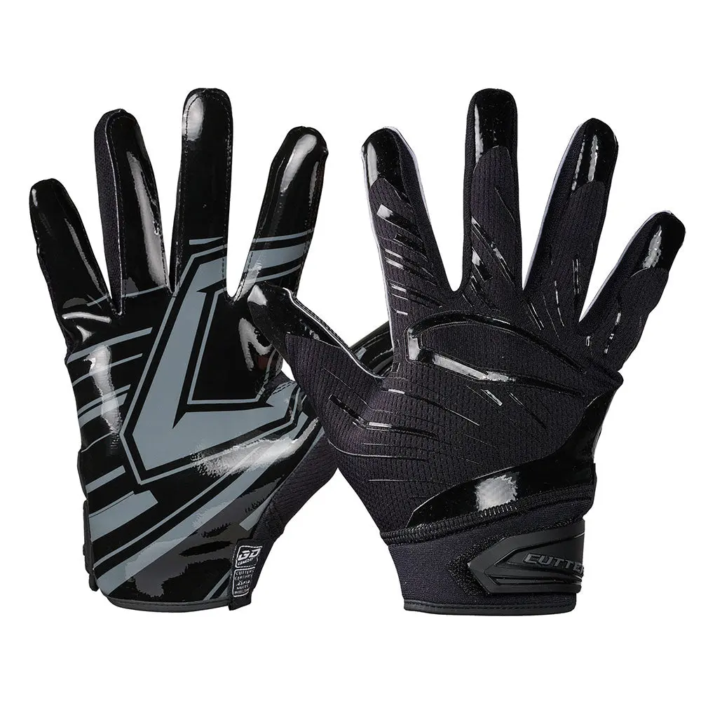 C CUTTERS Game Day Pro Football Receiver Gloves, Lightweight Design with Superior Grip, Neoprene Cuff for a Secure Fit, All-Weather Performance, Football Equipment