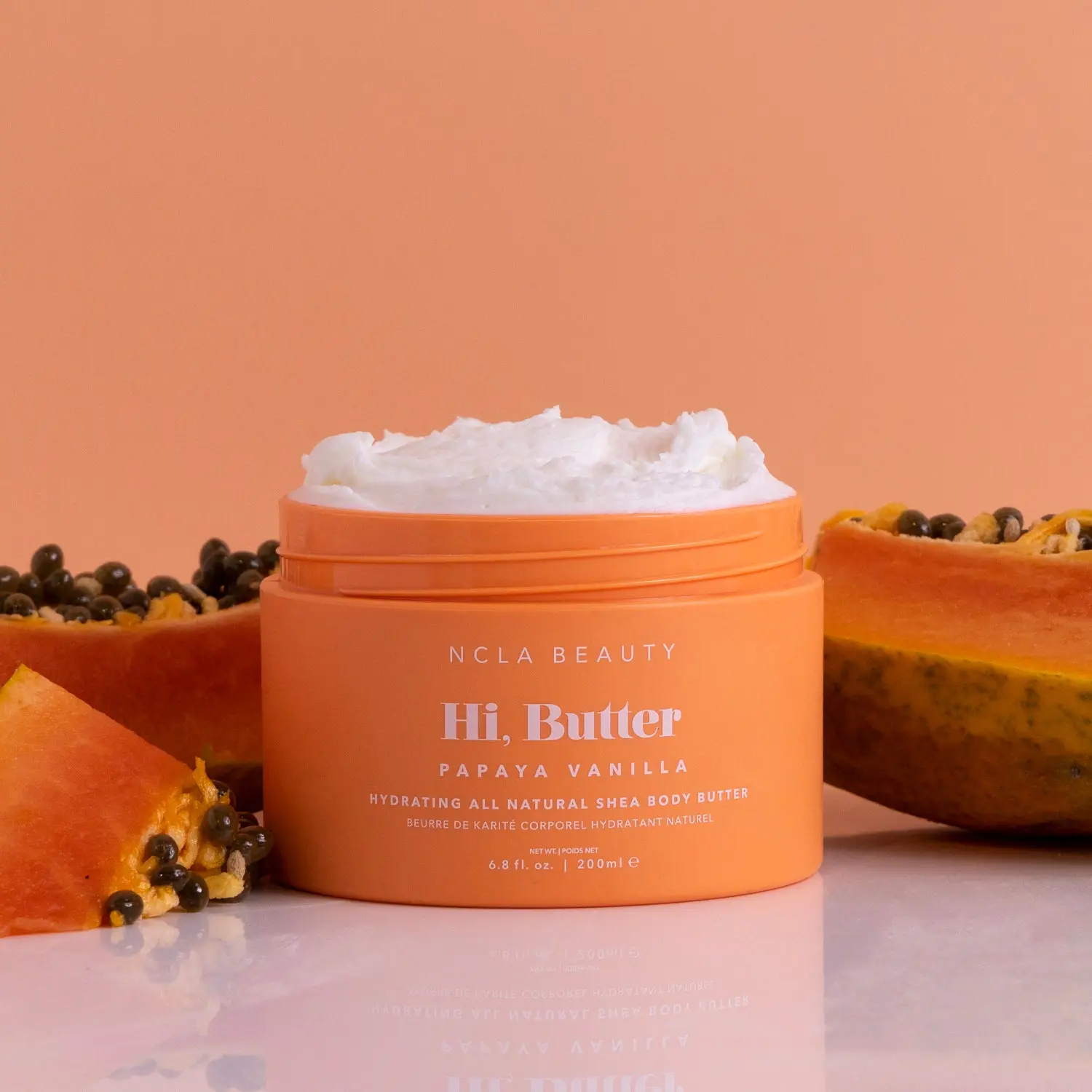NCLA Beauty Hi, Butter Papaya Vanilla Body Butter