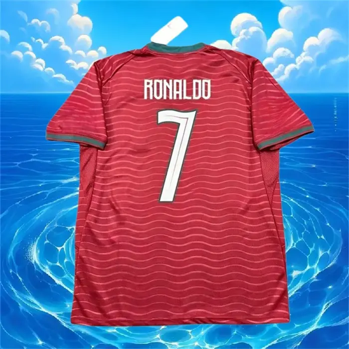 2026 Home Short sleeve Red 7# Ronaldo Soccer jersey 2026 Home Short sleeve Red 7# Ronaldo Soccer jersey