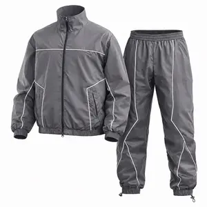 HOL Reflective Windbreaker Tracksuit Set