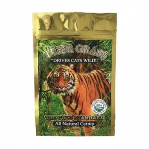 Tiger Grass Premium Organic Catnip — 1 oz Foil Bag