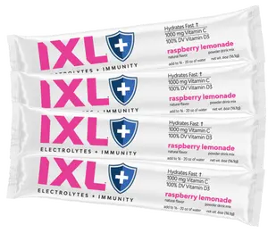 iXL Electrolytes & Immunity Powder Drinks Stick Packs 20 Pack