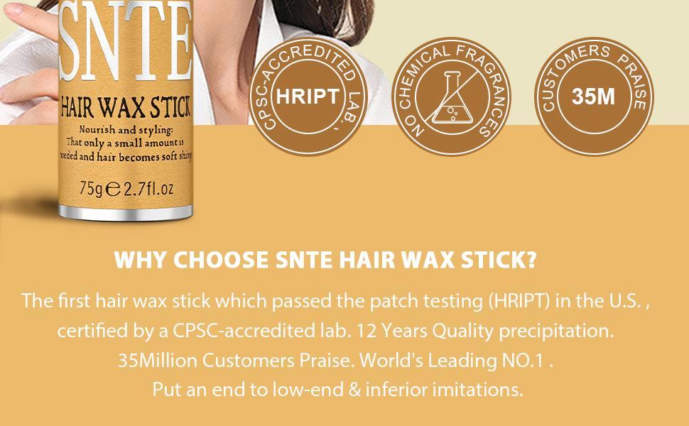 SNTE Hair Wax Stick, Wax Stick for Hair Slick Stick, Hair Wax Stick for Women Kids, Hair Gel Stick for Girls Hair Accessories for Women Fly away Hair Tamer, Hair Bun Maker for Kids Styling Cream Haircare SNTE Hair Wax Stick, Wax Stick for Hair Slick Stick, Hair Wax Stick for Women Kids, Hair Gel Stick for Girls Hair Accessories for Women Fly away Hair Tamer, Hair Bun Maker for Kids Styling Cream Haircare