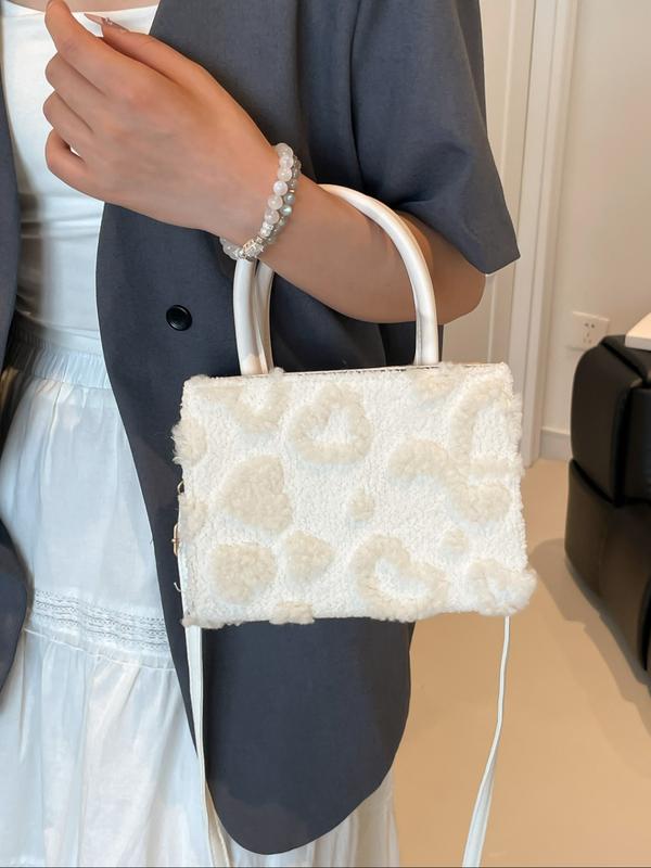 26 Valentine's Day Gift Sweet Heart Square Crossbody Bag, Women's Wallet, Lipstick Makeup Storage Bag, Commuter Work Bag, Fashionable Handbag