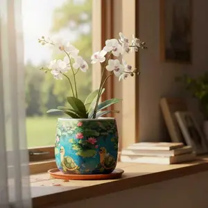 Creative DIY Puzzle Flower Pot Set, Fun Activity & Practical Decoration, Build Plant Decorate Your Space, Home Gardening Kit, Home Decor Pots