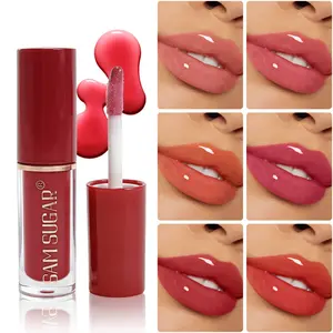 Volumizing Lip Gloss Lipstick | Pink and Red Line, Glossy Effect, Moisturizing, Suitable for All Skin Types, Paste Form