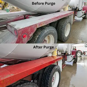 TekShine Industrial PURGE Industrial Concrete Cleaner - pH-Mild & Non-Corrosive for Superior Surface Protection & Effortless Concrete Removal