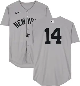 Amed Rosario New York Yankees Player-Worn #14 Gray Jersey vs. Toronto Blue Jays on October 4, 2025 - Fanatics Authentic Certified