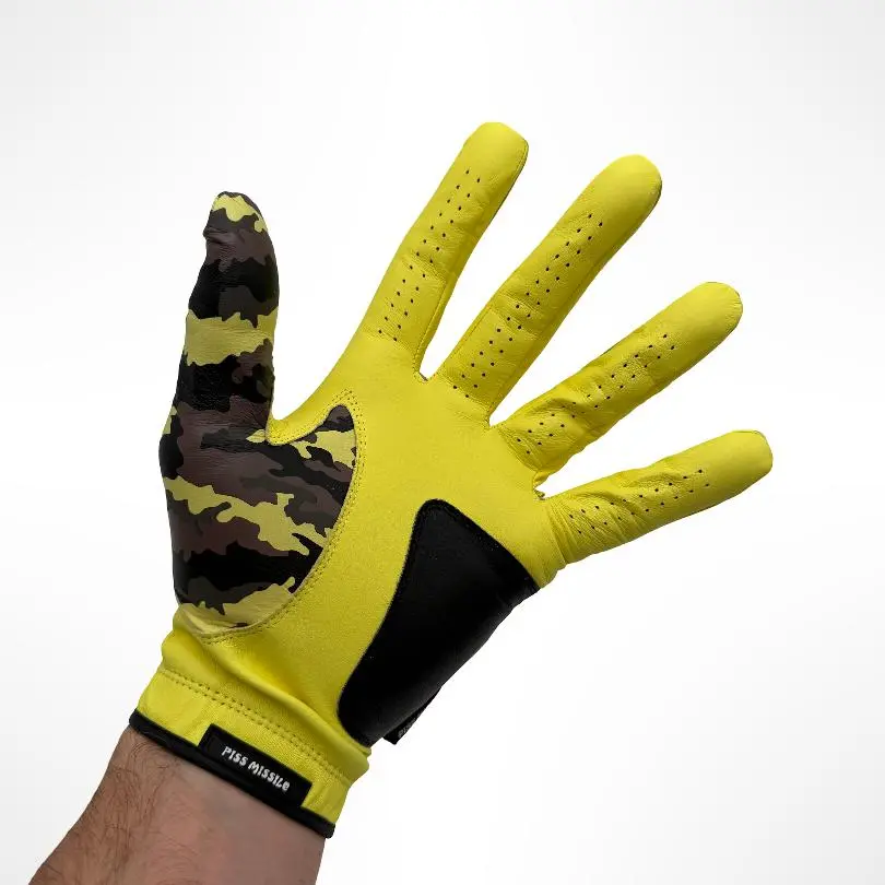 PISS MISSILE CABRETTA LEATHER GOLF GLOVE- Durability and Breathability