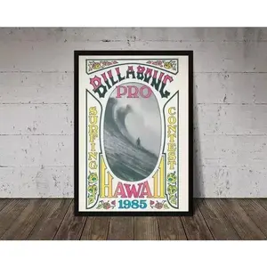 Hot!!!Vintage Surfing Poster, Retro Surf Poster