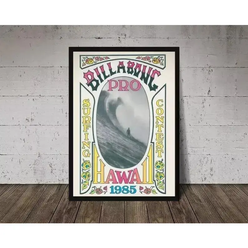 Hot!!!Vintage Surfing Poster, Retro Surf Poster
