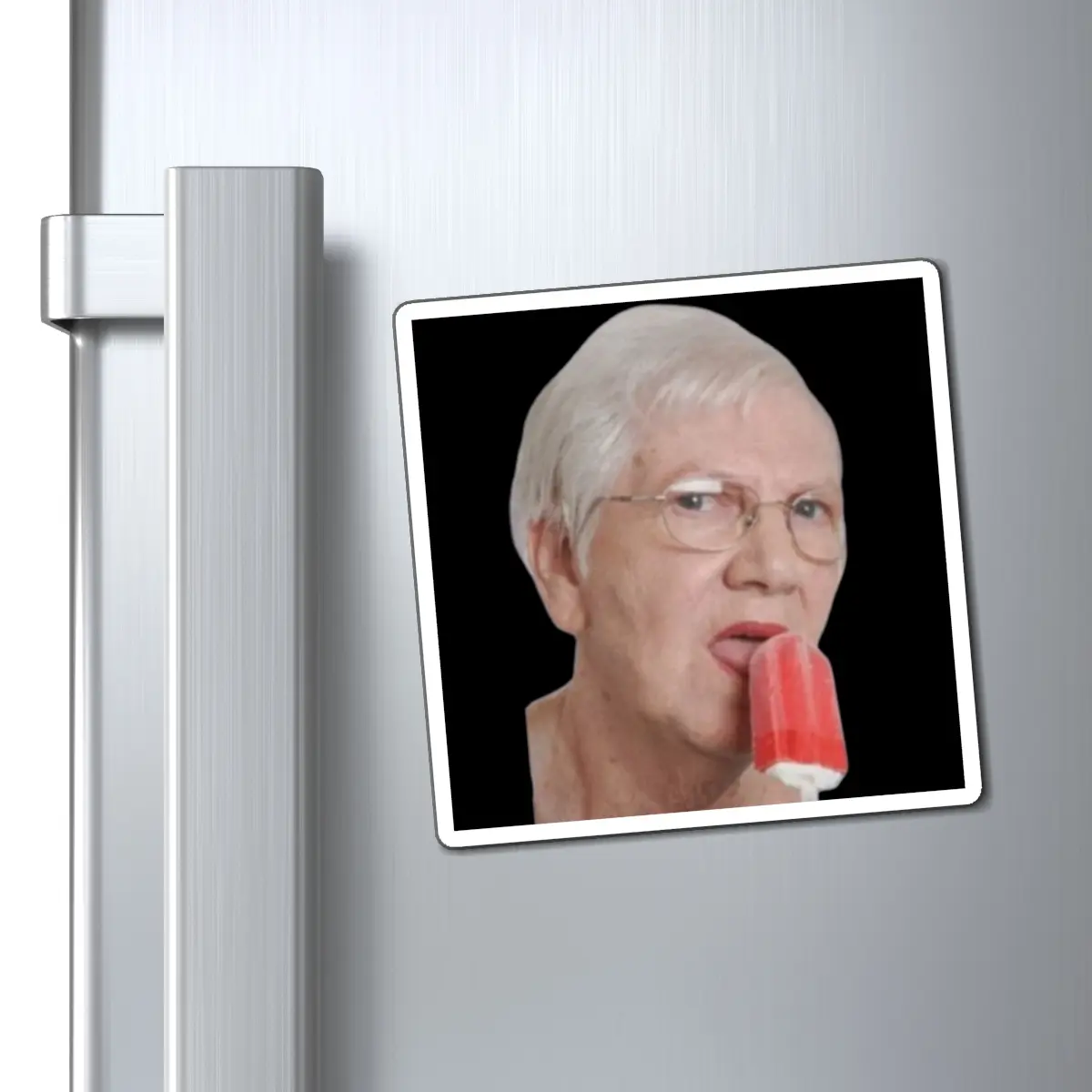 Prank Grandma Popsicle Funny Magnets