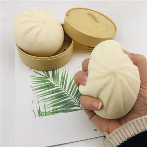 Realistic Stress Relief Doughnut Squeeze Toy, Soft Fufuq Pop Bubble Anti-Stress Toy, Realistic Design, Perfect Gift for Kids & Adults