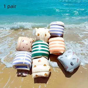Summer Inflatable Pool Arm Rings, Pool Party Floats, Child Swim Training Armbands, Weight Range 44.09-99.21 Lbs, 1/2/3 Pairs
