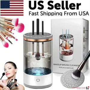 Automatic Brush Cleaner Electric Makeup Brush Cleaning Machine Fast Clean Dryer Does not apply Cosmetic Cleansing