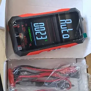 ADESKE 6000 Counts Smart Digital Multimeter – USB Rechargeable, Large Backlit Screen for Voltage/Resistance/Temp, NCV Non-Contact Detection, DIY Electrician Tool Kit – Portable & Professional