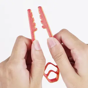 Nail Fixing Hammer Tool, Non-Slip Seam Clamp, Finger Protection, Portable Nail Fixer, Ideal for Basic Repairs and Car Assembly, Plastic Material