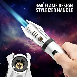(No Fuel Included)Torch Lighter, Lightsaber Torch, Outdoor Camping And Barbecue Equipment, Camping Equipment, Picnic Accessories, Kitchen Cooking, Outdoor Survival Tools, Father's Day Gift, Birthday Gift, Perfect For Camping And Holiday Barbecue