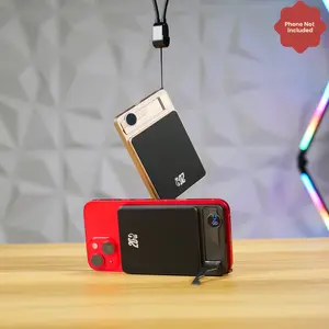 Qi2 MagSafe Wireless Battery Pack with Kickstand – Ultra-Thin, Fast Charging, AI Temp Control, Overheat Protection – 5K / 10K mAh – iPhone & Android Compatible