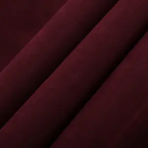 Book Cloth Velvet Fabric Surface and Paper Backed Easy to Use Soft Touch 17x29” for Book Binding Wine
