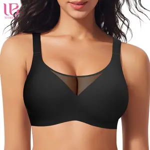 Werena Seamless Bras for Women No Underwire Wireless Tshirt Bra Comfort Back Smoothing Bralettes with Support