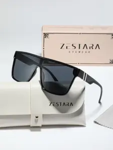 Unisex Punk Style Square Frame Glasses, Trendy Casual Tinted Lens Glasses for Everyday Use, Fashion Accessories for Outdoor Activities