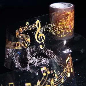 Starlight Series Pet Tape, Romantic Glow Print Gift Wrapping Decorations, Decoration Theme Pack, Perfect for Special Occasions, Party Gift Packs
