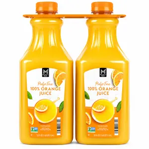 Member's Mark Pulp-Free 100% Orange Juice, 52 fl. oz., 2 pk.