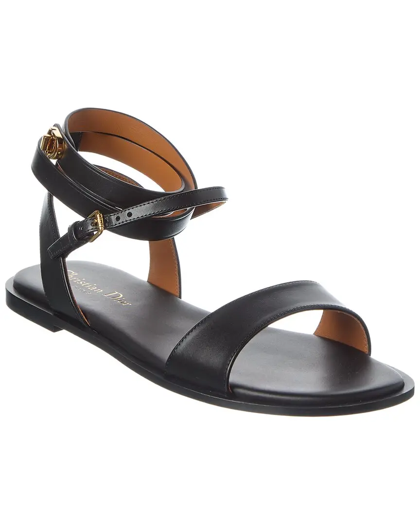 Dior 30 Montaigne Leather Sandal