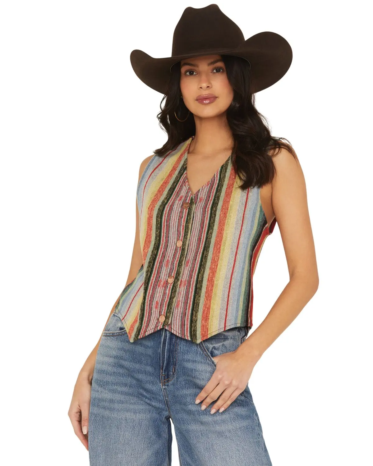 Wrangler Women's X Lainey Wilson Women'S Southwestern Vest - 112370409