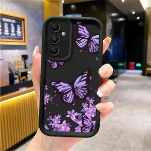 Phone Case - This Is a Phone Case for Samsung Galaxy, Featuring a Butterfly Art Print Design