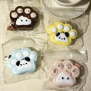 Cute Cat Scratch Stress Relief Toy, Adorable Girl Heart Design, Dopamine Color, Squeeze Fun, Perfect Gift for Anxiety Reduction, Kawaii Squishies