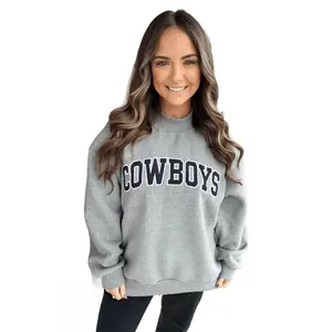 Cowboys Mock Neck Sweatshirt
