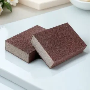 Rust Eraser Sponge: Heavy Duty Scrubber for Pans, Non-Scratch Cookware Cleaner, Removes Stubborn Stains, Oven & Grill Grime. Heat-Resistant, Anti-Slip Handle, Safe on Pots & Baking Sheets.