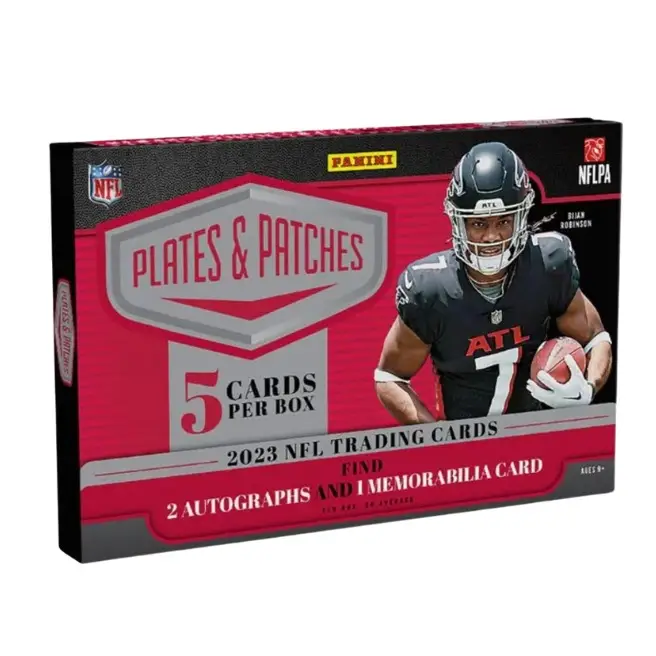 2023 Panini Plates & Patches Football Hobby Box