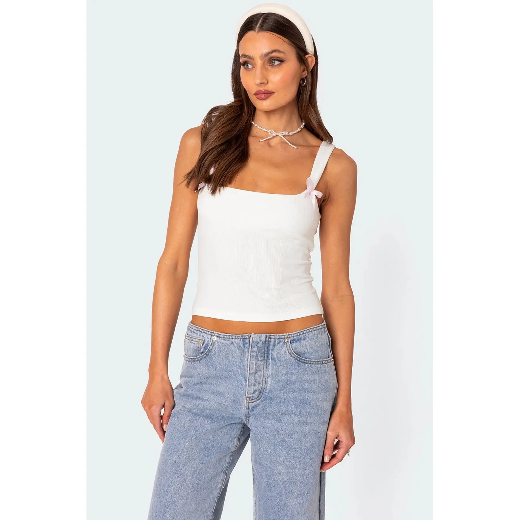 Lola Ribbed Tank Top