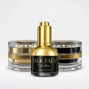 Coco March Radiant Beauty Kit, Skincare Bundle to Hydrate, Protect, and Restore Skin-Elixir 44 Day & Night Creams and Silk Face Serum