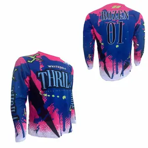 Custom motocross jersey moto bmx enduro Jersey Off road mtb long motorcycle  jersey MX Cycling Jersey bicycle sportswear