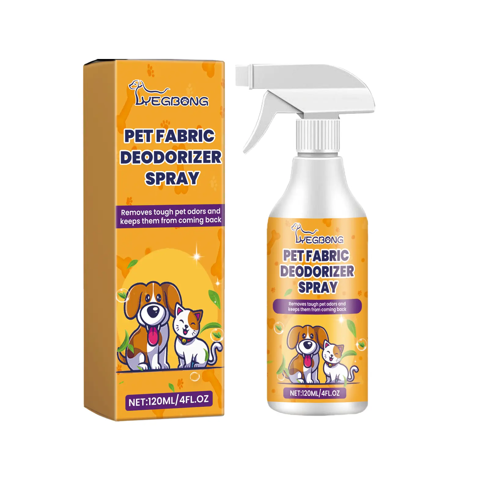 Pet Odor Eliminator Spray - Cleans Pet Odors, Freshens Indoor Air, Long-Lasting Fragrance Deodorizer