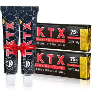 2 Pcs Tattoo Numbing Cream Maximum Strength Topical Anesthetic Cream for Pain Relief During Tattoos, Piercings & Microblading
