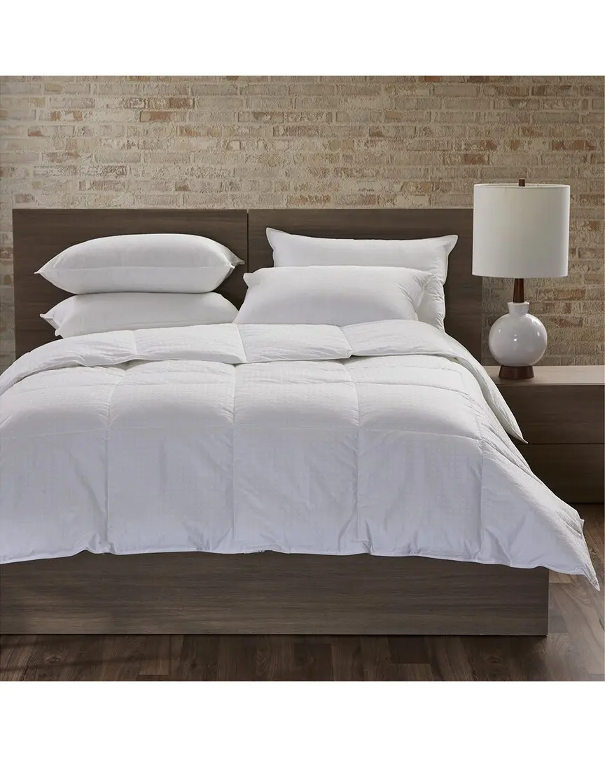 Cuddledown 300 Thread Count 600FP Down Windowpane Comforter